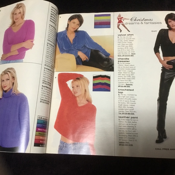 Victoria Secret Christmas 1997 Dreams & Fantasies Issue - Picture 11 of 16